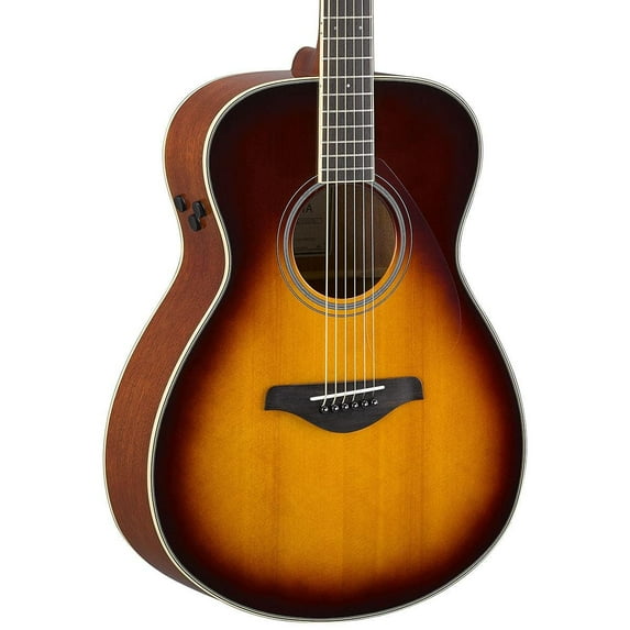 Yamaha FS-TA TransAcoustic Concert Acoustic-Electric Guitar Brown Sunburst