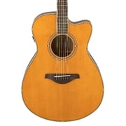 Yamaha FSC-TA TransAcoustic Concert Cutaway Acoustic-Electric Guitar - Vintage Tint