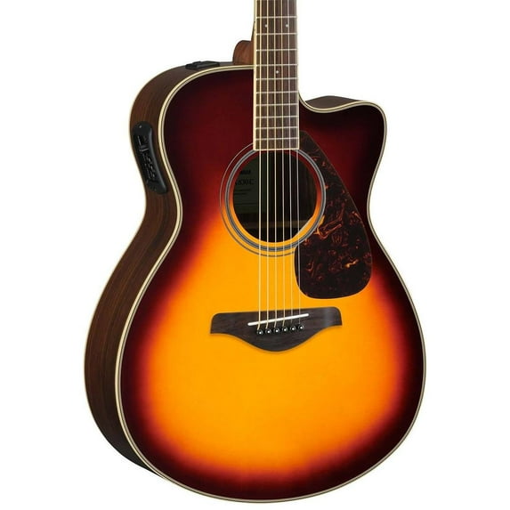 Yamaha FSX830CBS Concert Acoustic-Electric Brown Sunburst