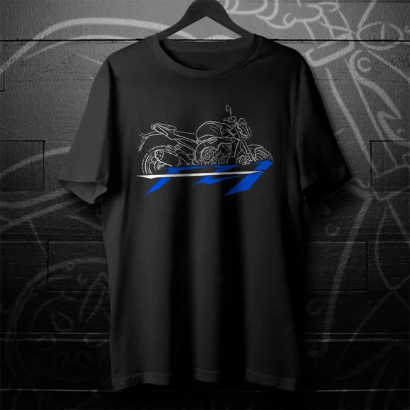 Yamaha FZ6R 2009-2017 Arctic Fox T-Shirt, Motorcycle Tee for Riders