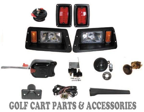 Yamaha G14-22 Golf Cart Headlight \u0026 Tail Light Kit Deluxe Street Package