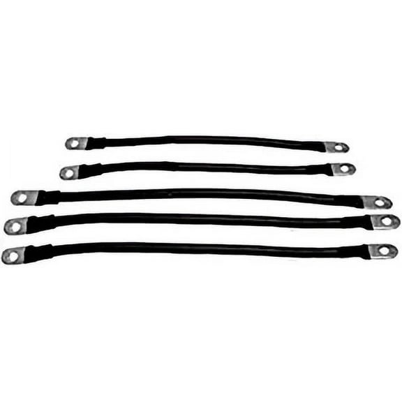 Yamaha G19 Golf Cart - Battery Cable Set (4 Guage)