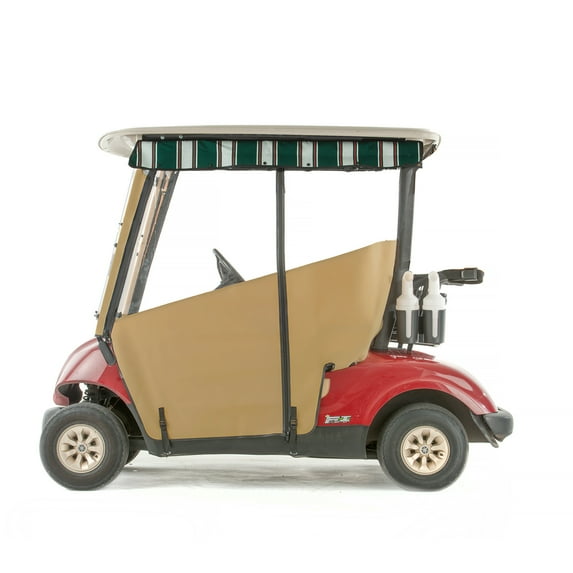 Yamaha G29 Drive Golf Cart PRO-TOURING Sunbrella Track Enclosure - Wheat