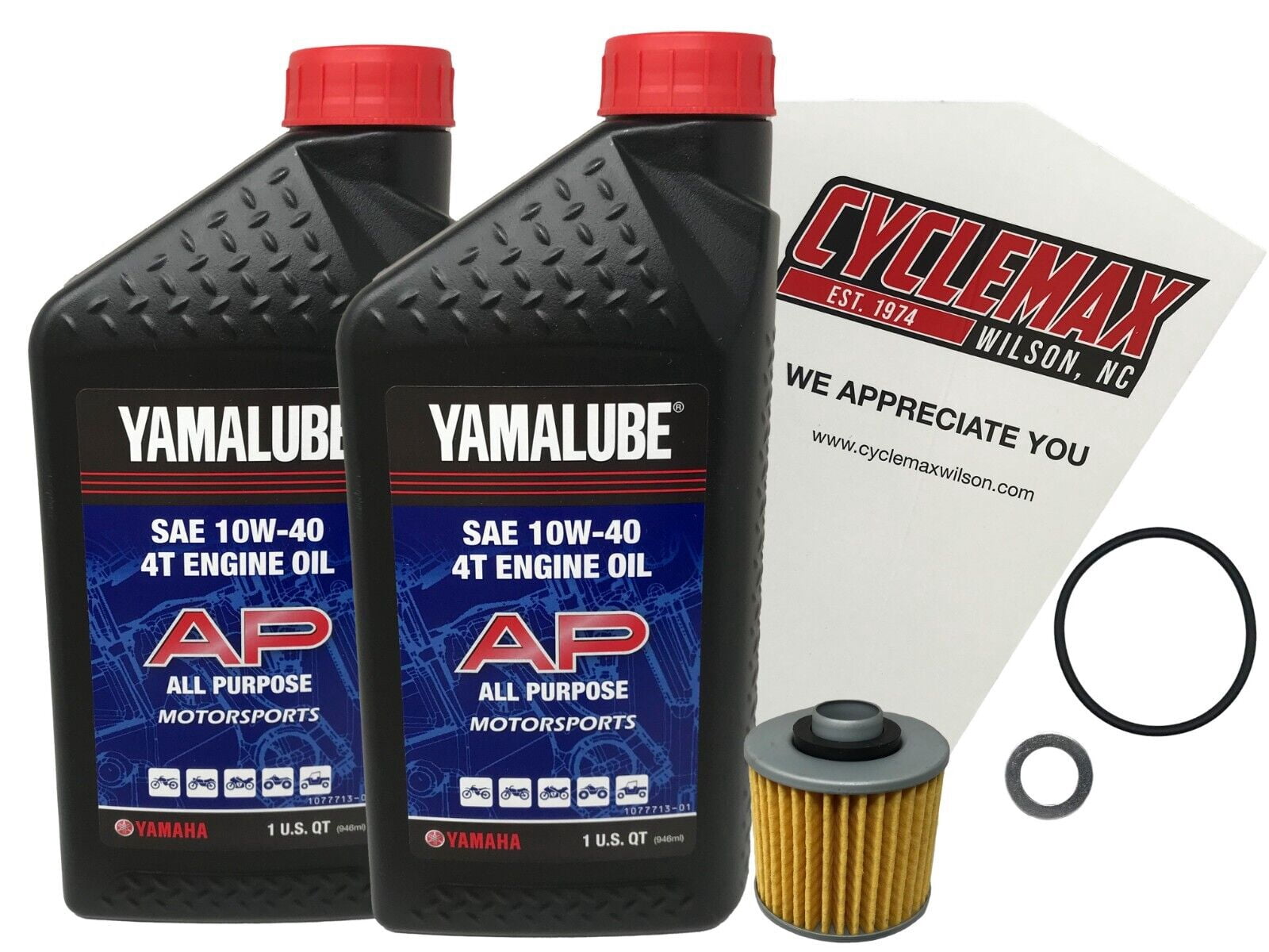 Yamaha Raptor 700 Service Kit Yamaha Genuine OEM 2006-2023 Raptor 700 Raptor 700R Oil Change Kit w/ O ...