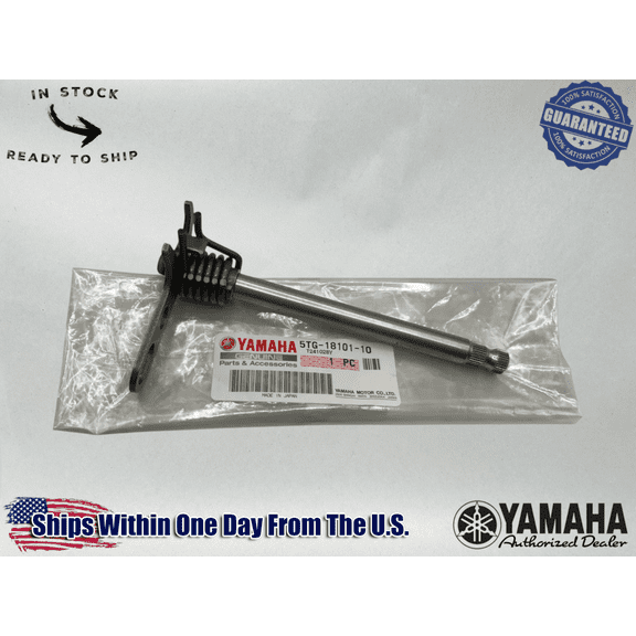 Yamaha Genuine OEM ATV GEAR SHIFTER SHIFT SHAFT SPINDLE 5TG-18101-10-00