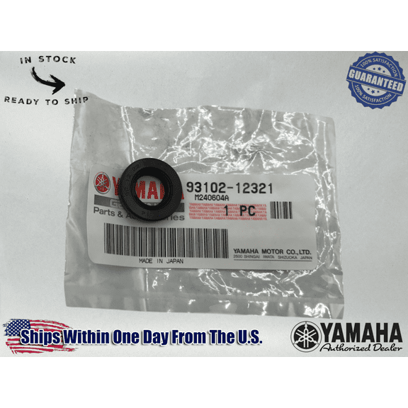 Yamaha Genuine OEM Authentic 1987-06 Banshee 350 Shift Shaft Seal 93102-12321