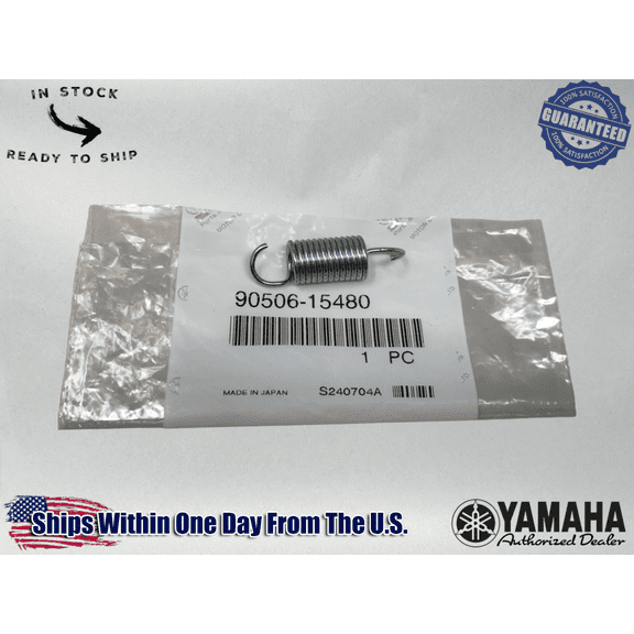 Yamaha Genuine OEM Authentic Brake Pedal Return Springs 90506-15480-00