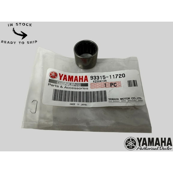 Yamaha Genuine OEM Authentic Cylinder Bearing #15 93315-11720-00