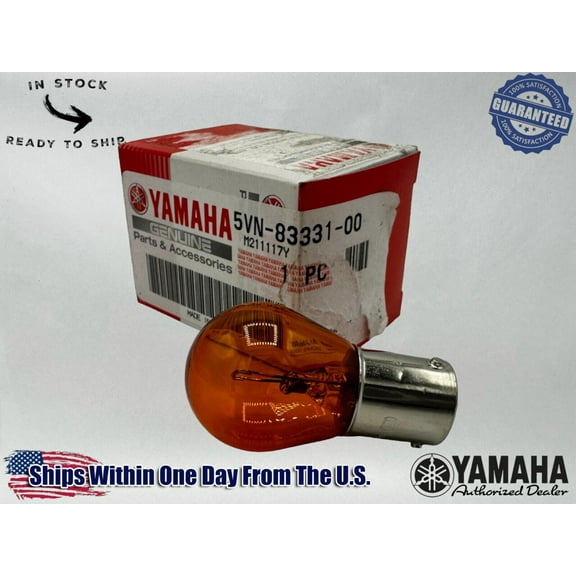 Yamaha Genuine OEM Authentic Flasher Bulb 5VN-83331-00-00