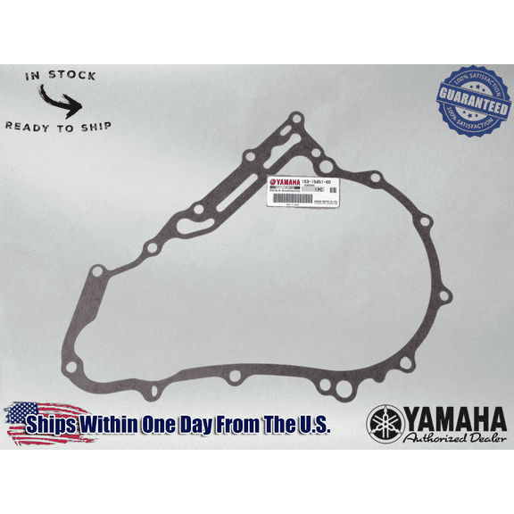 Yamaha Genuine OEM Authentic Lh Stator Magneto Cover Gasket 1S3-15451-00-00