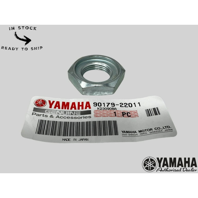 Yamaha Genuine OEM Authentic Nut 90179-22011-00 - Walmart.com