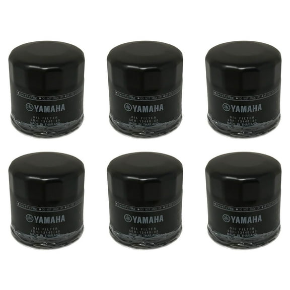 Yamaha Genuine OEM Oil Filter 5GH-13440-80-00 replaces 5GH-13440-61 - 6 Pack