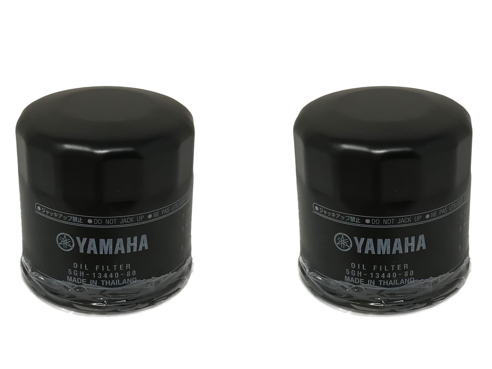 Yamaha Genuine OEM Oil Filter 5GH-13440-80 replaces 5GH-13440-61 - 2 Pack