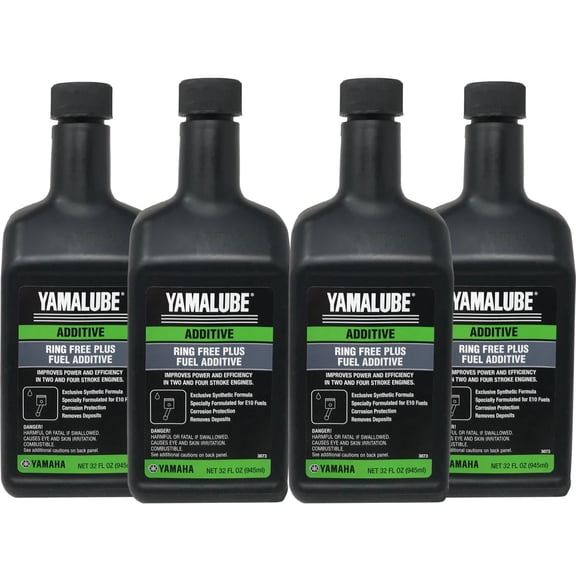 Yamaha Genuine OEM Ring Free Plus Fuel Additive ACC-RNGFR-PL-32 - 4 Pack