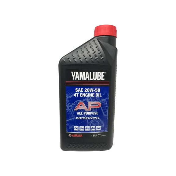 Yamaha Genuine OEM SAE 20W-50 4T Engine Oil LUB-20W50-AP-12
