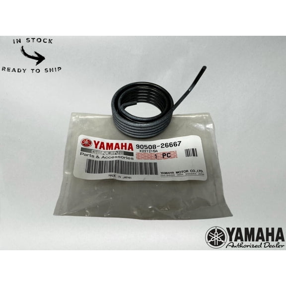 Yamaha Genuine OEM Torsion Spring 90508-26667-00