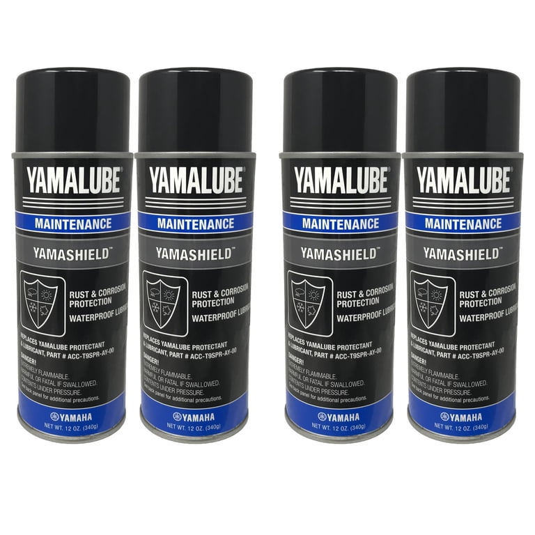 Yamaha Genuine OEM Yamalube 12 Oz. Yamashield Can ACC-YAMSH-LD-00