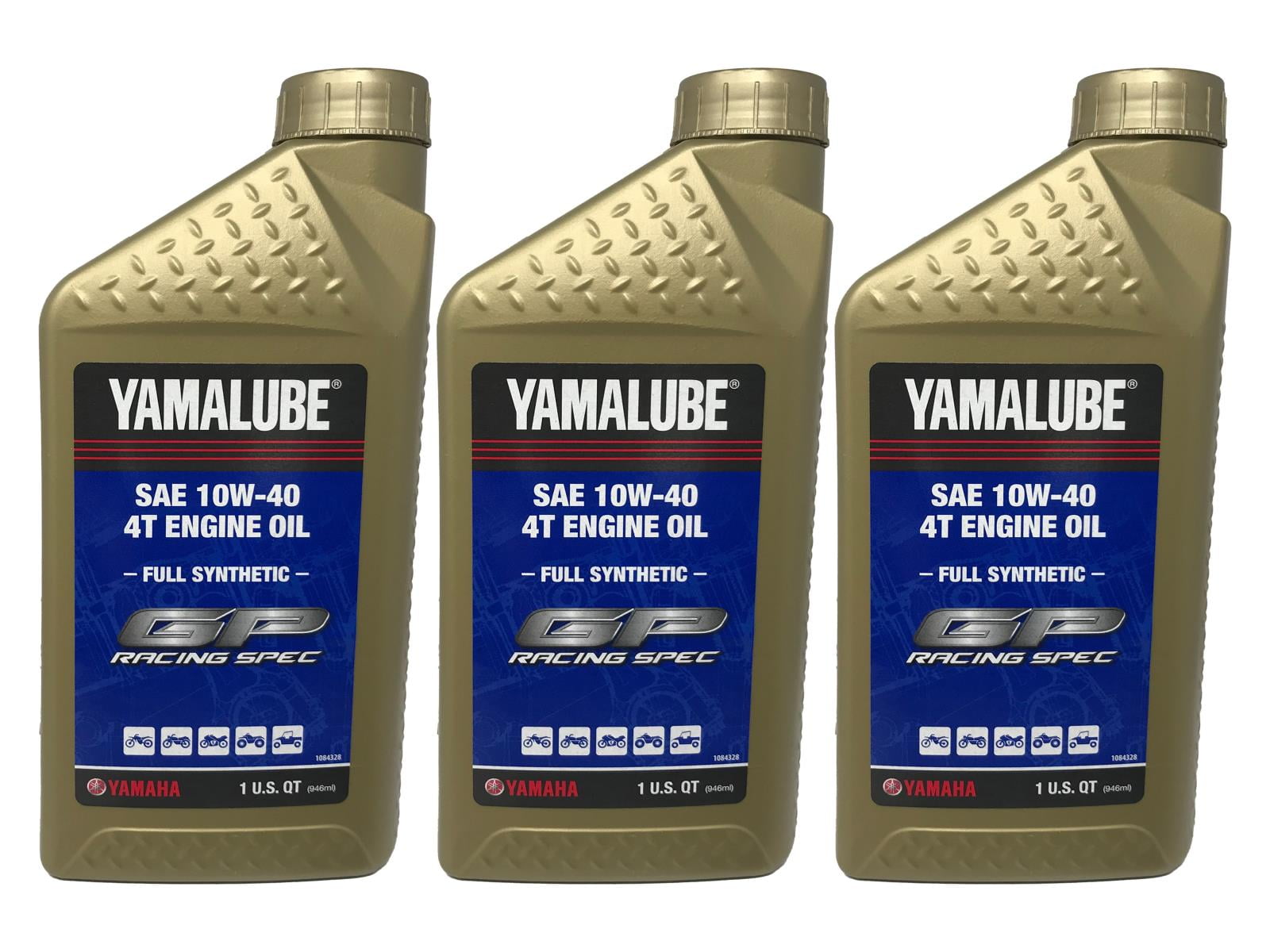 Yamaha Genuine Yamalube 10W40 Full Synthetic Engine Motor Racing