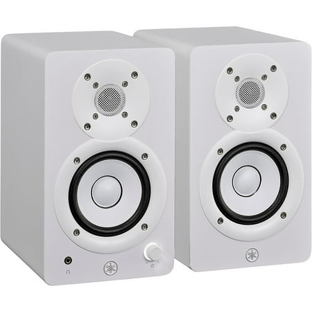 Yamaha HS3 3.5" Powered Studio Monitors (Pair), White
