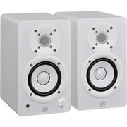 Yamaha HS3 3.5 Powered Studio Monitors Pair, White