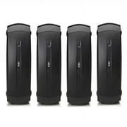 Yamaha High-Performance 120 Watt Natural Surround Sound 2-Way Indoor/Outdoor Weatherproof Home Theater Speakers Set Of 4
