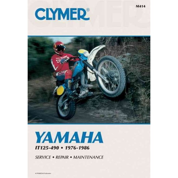 Pre-Owned Yamaha IT125-490 Motorcycle (1976-1986) Service Repair Manual ^