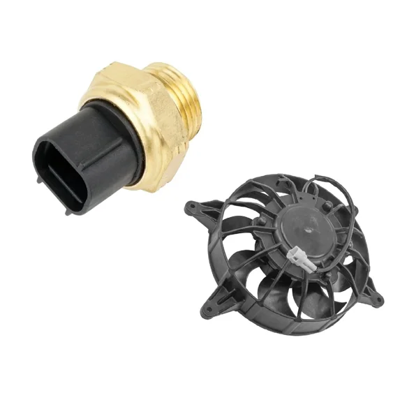 Yamaha Kodiak 450 YFM450 Radiator Fan & Fan Thermo Sensor Switch 2003 ...
