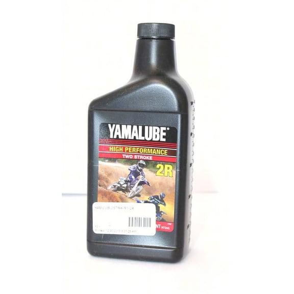 Yamaha LUB-2STRK-R1-24 LUB-2STRK-R1-24 Yamalube 2R Race 2-Stroke Oil Pint (Individual Bottle); LUB2STRKR124
