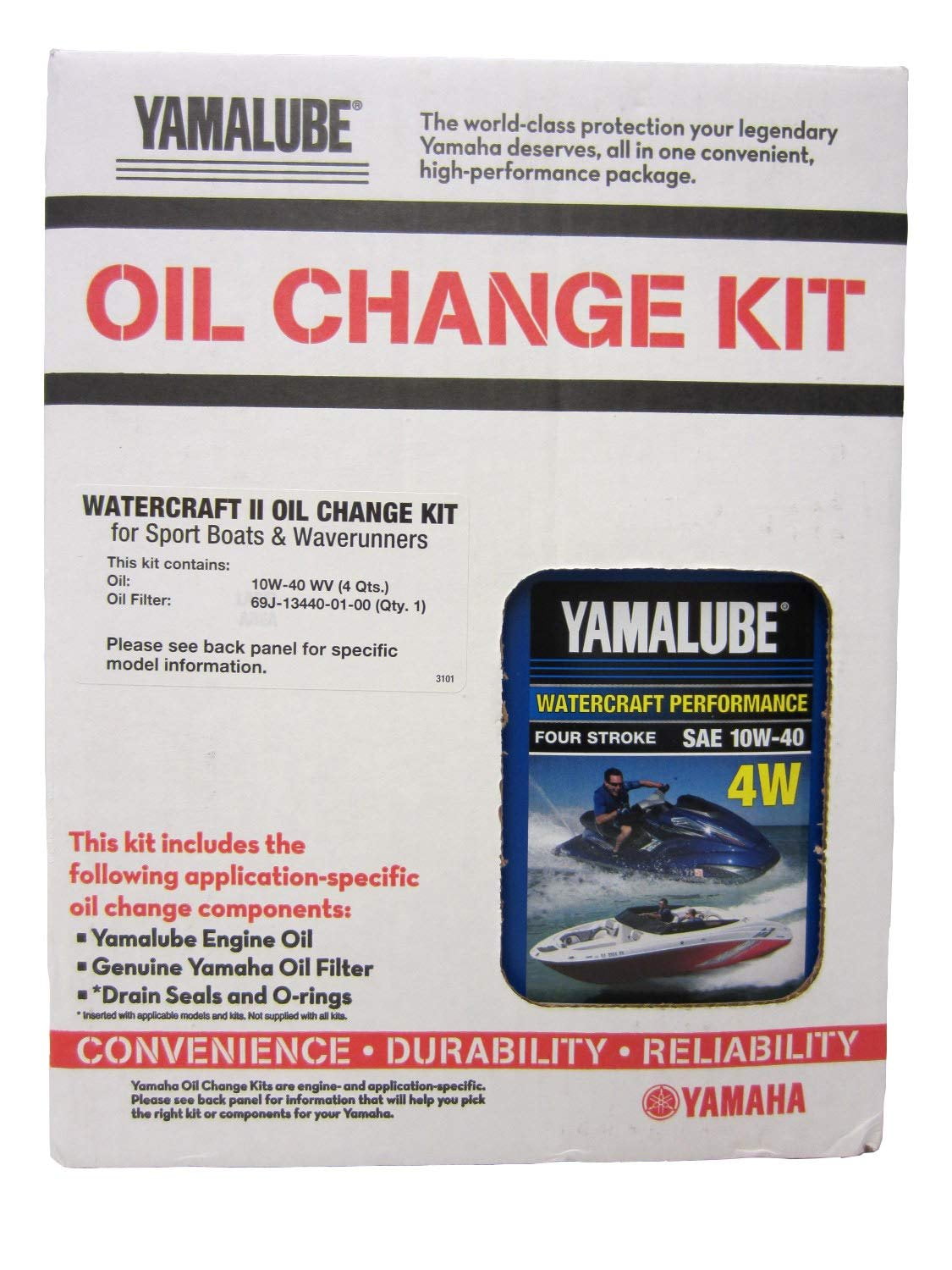 Yamaha LUB-WTRCG-KT-10 WATERCRAFT II OIL CH; LUBWTRCGKT10