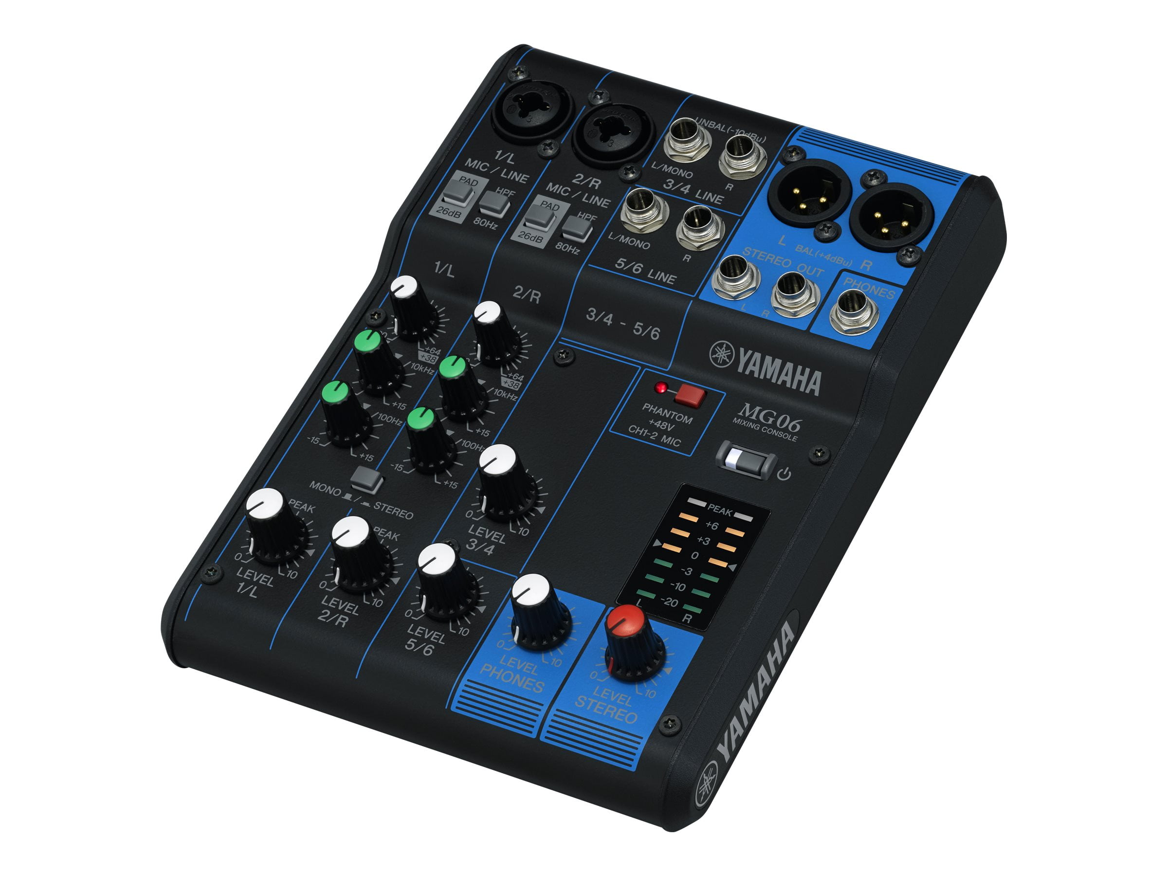 YAMAHA MG06 ミキサー 6チャンネル YAMAHA『MG06X』6chミキサー