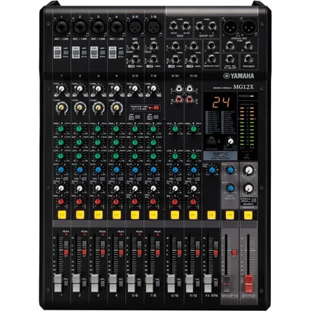 Yamaha MG12X CV 12-Input 2-Bus Plus Stereo Mixer with Effects