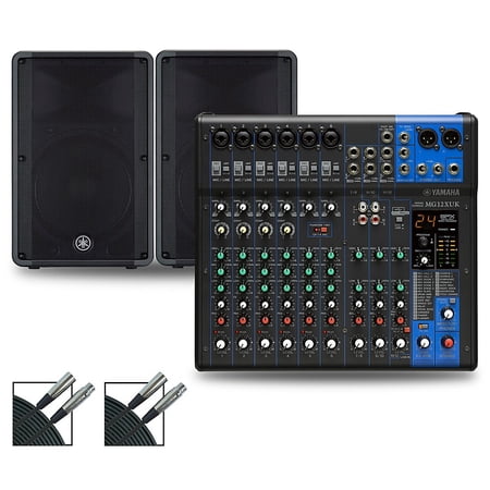 MG12XUK Mixer with Yamaha DBR Speakers