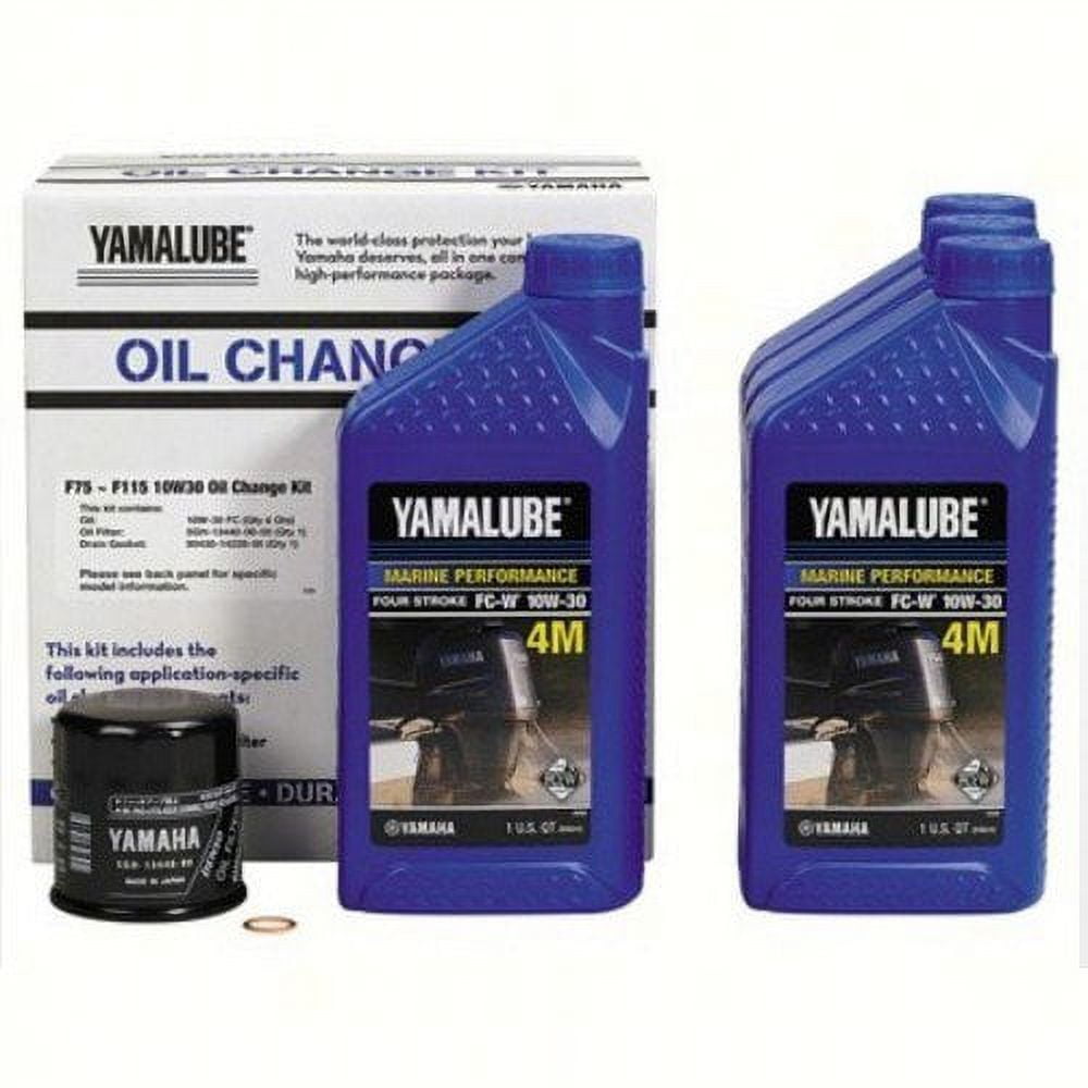 Yamaha Marine New OEM O/B F75 F115 10W-3, LUB-MRNMD-KT-11-1