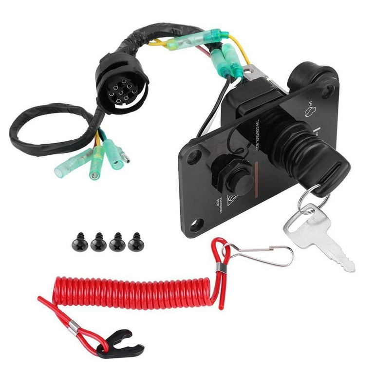 Yamaha Marine New OEM Single Key Switch Panel 704-82570-13