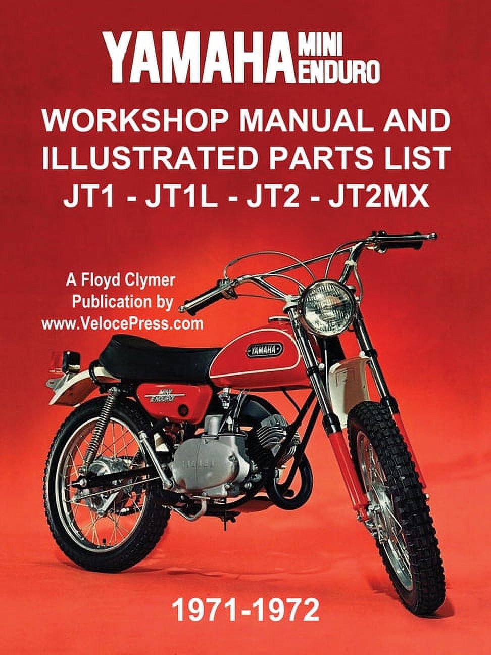 Yamaha Mini-Enduro Workshop Manual and Illustrated Parts List Jt1