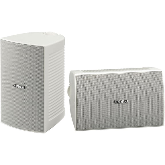 Open Box Yamaha NS-AW294WH High-Performance All-Weather Indoor/Outdoor 2-Way Speakers (White) (Pair)