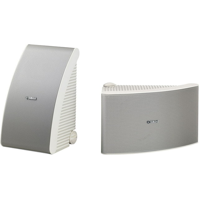 Yamaha NS-AW592W High-Performance All-Weather Indoor/Outdoor 2-Way Speakers (White) (Pair)