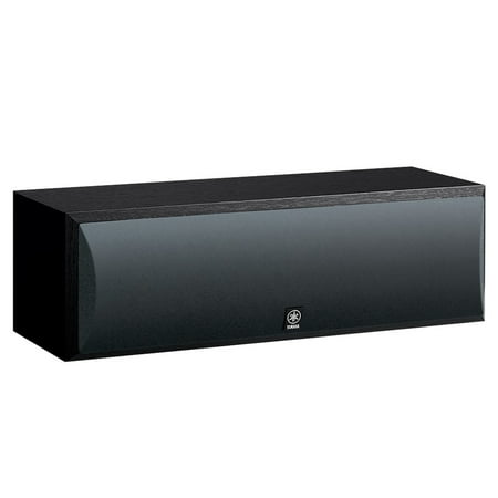 Yamaha - Dual 3-1/8" 2-Way Center-Channel Speaker - Piano Black