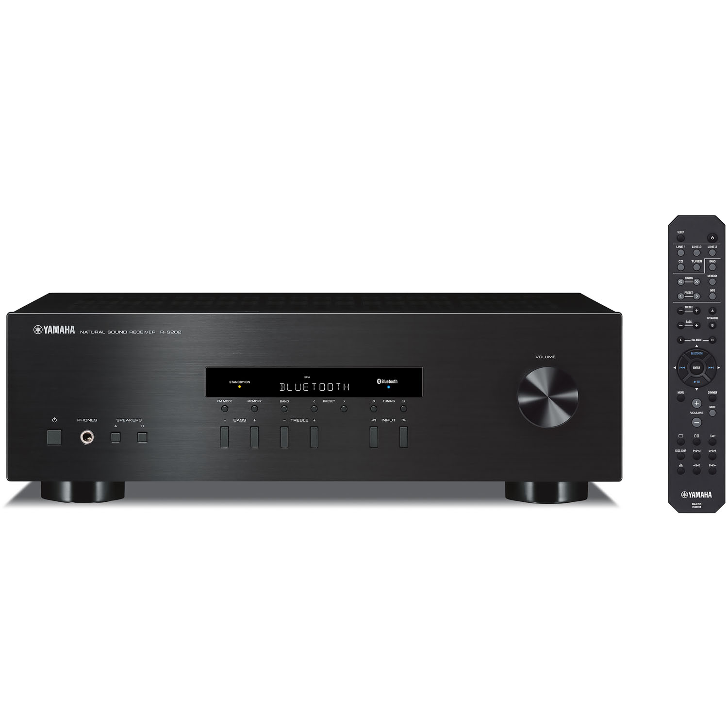 Yamaha Natural Sound Stereo Receiver, Black - image 1 of 3