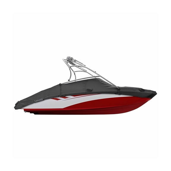 Yamaha New OEM, Deluxe Premium Tower Mooring Cover 19 FT, MAR-190BK-TW-14