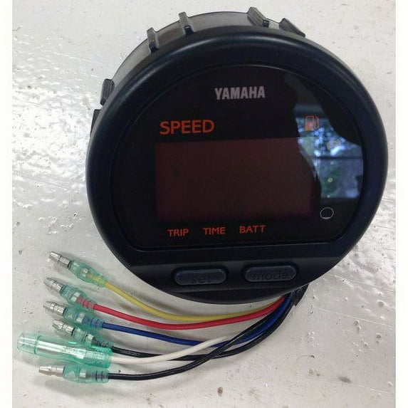 Yamaha New OEM Digital Multi-Function Speedometer 6Y5-83570-A0-00, 6Y5-83570-S6-