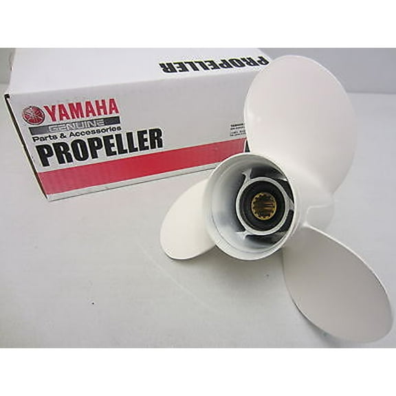 Yamaha New OEM F30,F40,F50,F60 Propeller 10 3/8 (.375) x13 Prop 6H5-45945-00-00