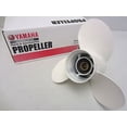 thumbnail image 1 of Yamaha New OEM Yamaha New Oem F30,F40,F50,F60 Propeller 10 3/8 (.375) X13 Prop 6H5-45945-00-00, 6H5-45945-00-00-1, 1 of 1