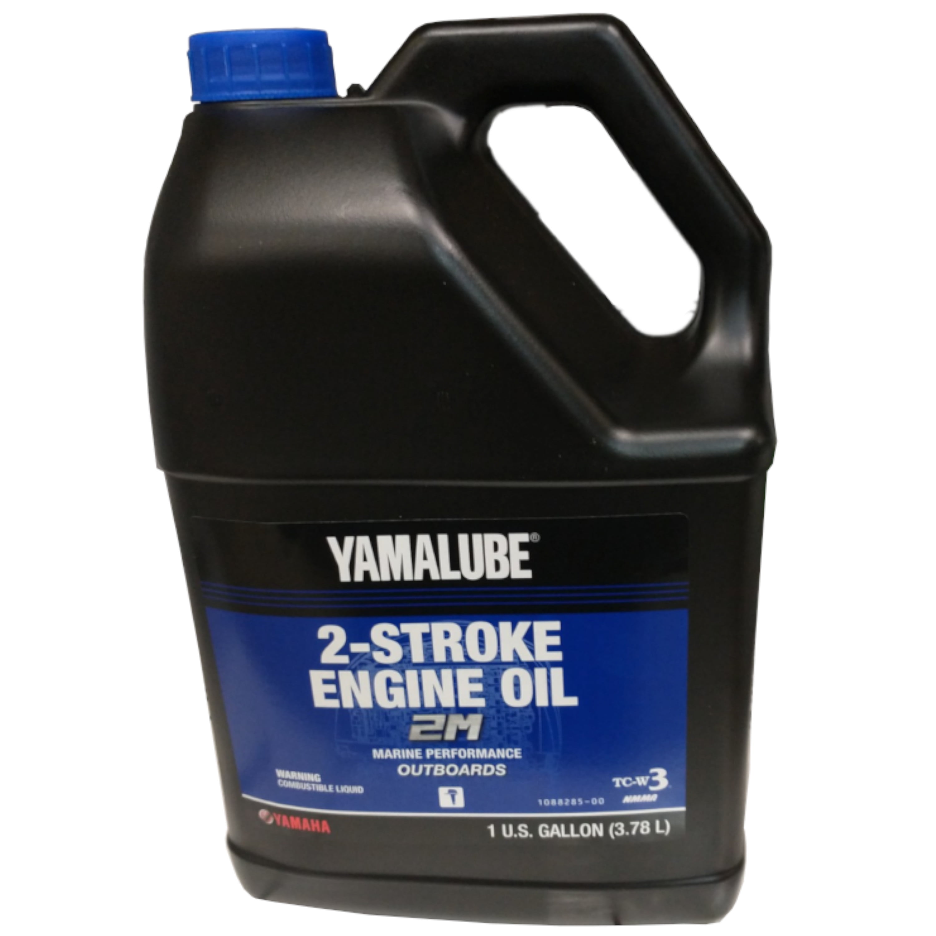 Yamaha OEM, Yamalube 2M Marine 2 Stroke Engine Oil - Gallon, LUB-2STRK-M1-04