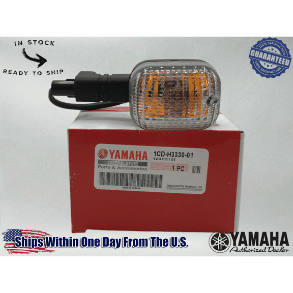 Yamaha OEM 012-2019 ZUMA LH REAR TURN SIGNAL BLINKER 1CD-H3330-01-00 1