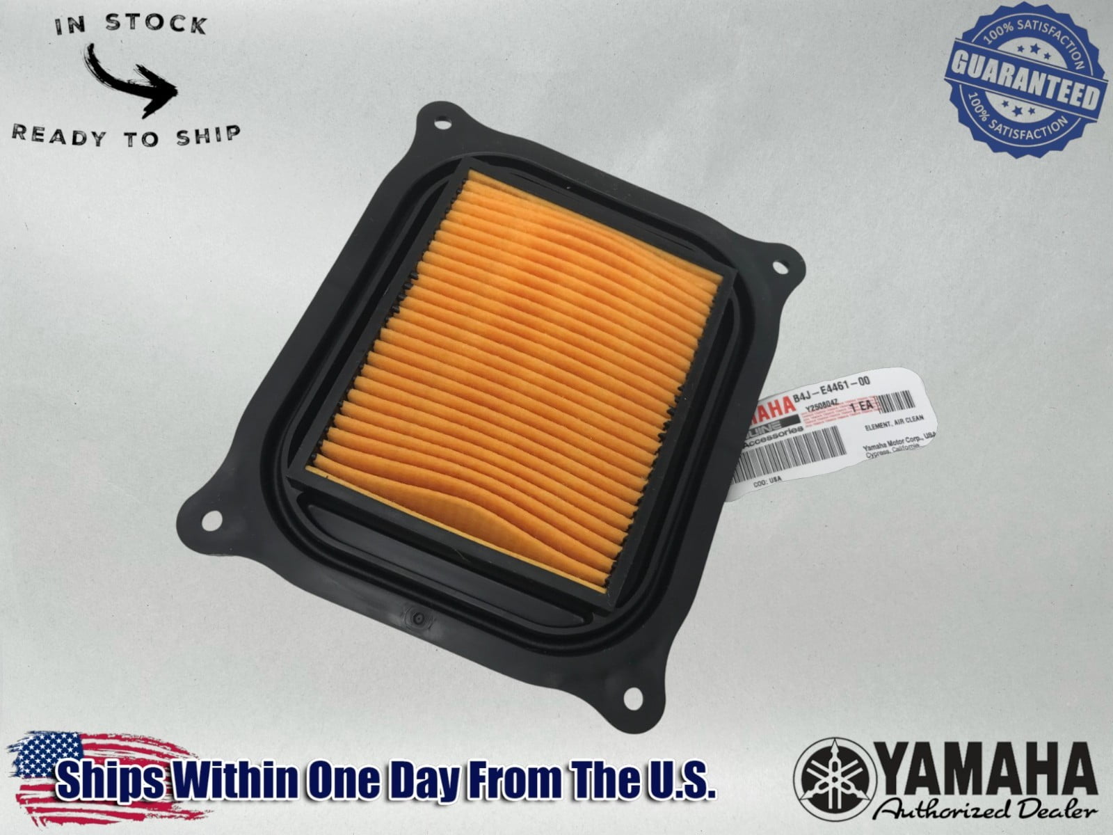 Yamaha OEM 2021-24 RMAX2 RMAX4 1000 AIR FILT ELEMENT PAPER GAUZE B4J ...