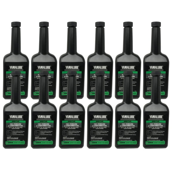 Yamaha OEM Yamalube Fuel Stabilizer & Conditioner Plus ACC-FSTAB-PL-12 - 12 Pack