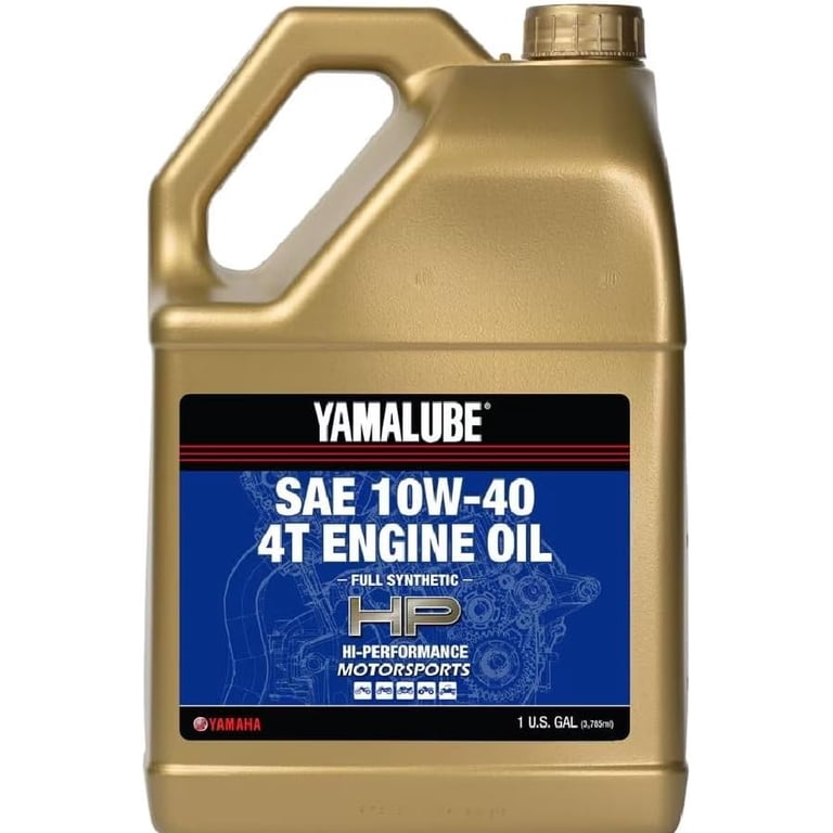 Yamaha Original OEM Yamalube LUB-10W40-FS-04 Hi Performance Full