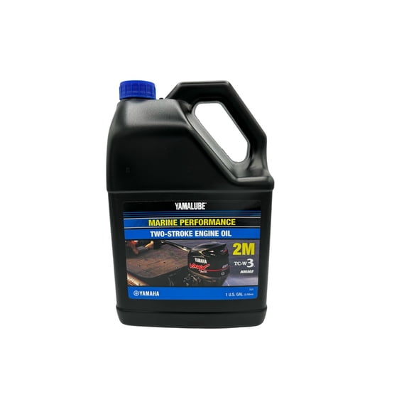 Yamaha Outboard Yamalube 2M Marine Semi-Synthetic 2 Stroke Oil LUB-2STRK-MI-04