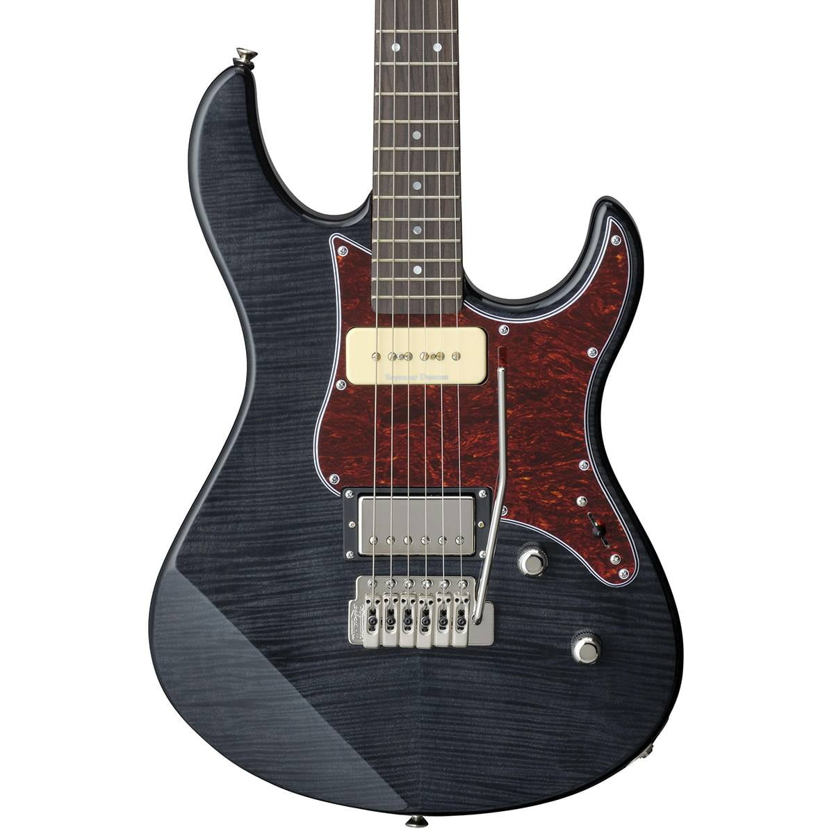 Yamaha PAC611VFM Pacifica Electric Guitar Dark Red Burst